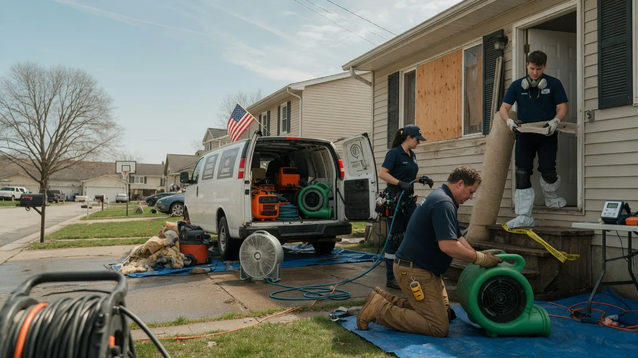 Water Damage Restoration in Oak Forest, IL near me